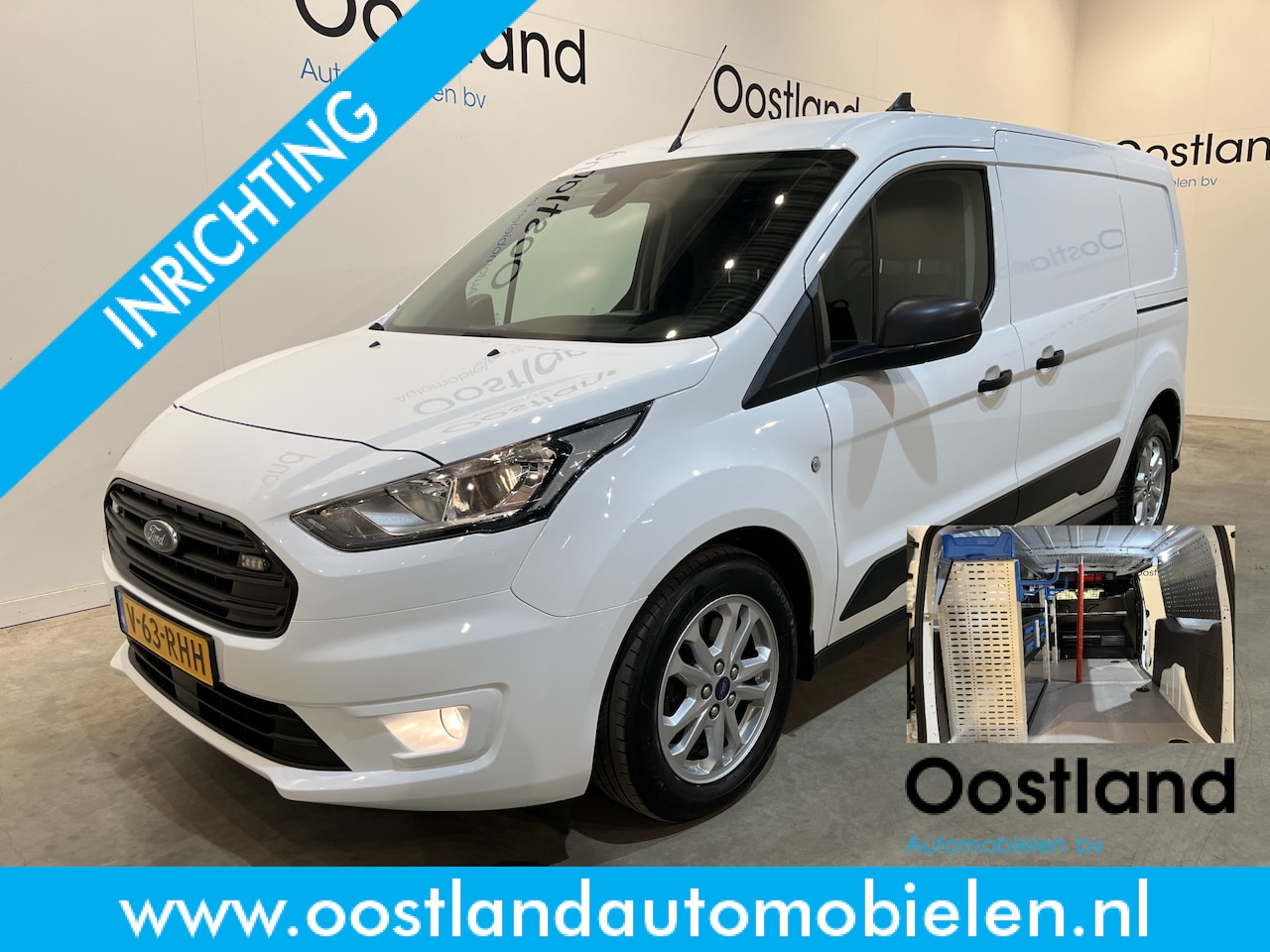 Ford Transit Connect - 1.5 EcoBlue L2 Trend Servicebus / Sortimo Inrichting / Euro 6 / Schuifdeur L + R / 220V. / - AutoWereld.nl