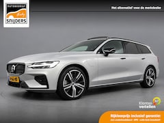 Volvo V60 - 2.0 T6 Plug-in hybrid AWD Plus Dark, Orig.NL | Pano | DAB+ | Leer | 360 Camera | LED Plus