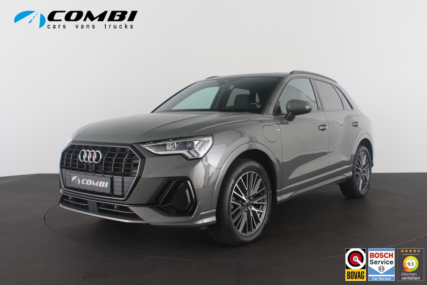 Audi Q3 - 45 TFSI e S line Edition > Pano/Memory/360 camera/Chronos Gray Metallic - AutoWereld.nl