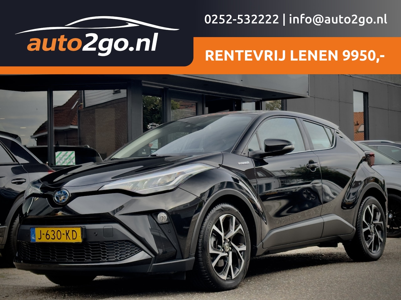 Toyota C-HR - 2.0 HYBRID DYNAMIC AUT 68D.KM!! NAVI CAMERA AIRCO APPLE-CARPLAY LED LMV PDC - AutoWereld.nl