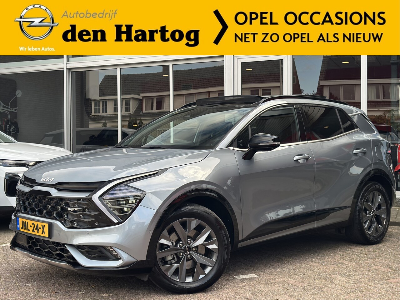 Kia Sportage - 1.6 T-GDi Hybrid GT-PlusLine Vol leder / Pano / Mover / Stoel verkoeling / verwarming. - AutoWereld.nl