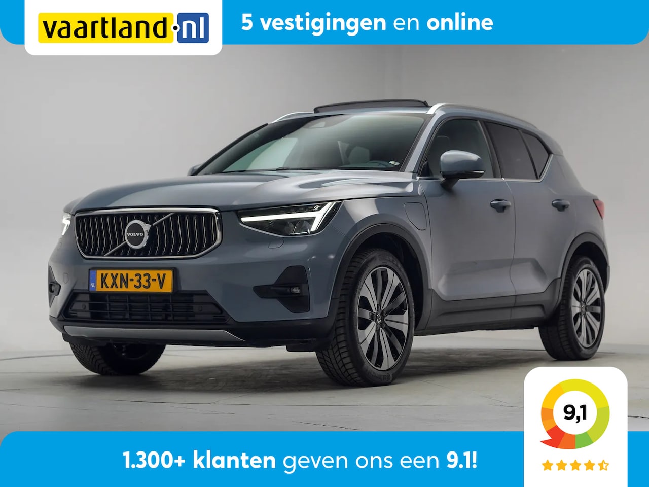 Volvo XC40 - T5 Recharge 262pk Ultimate Bright [ Panorama Trekhaak Adapt.cruise Harman/Kardon ] - AutoWereld.nl