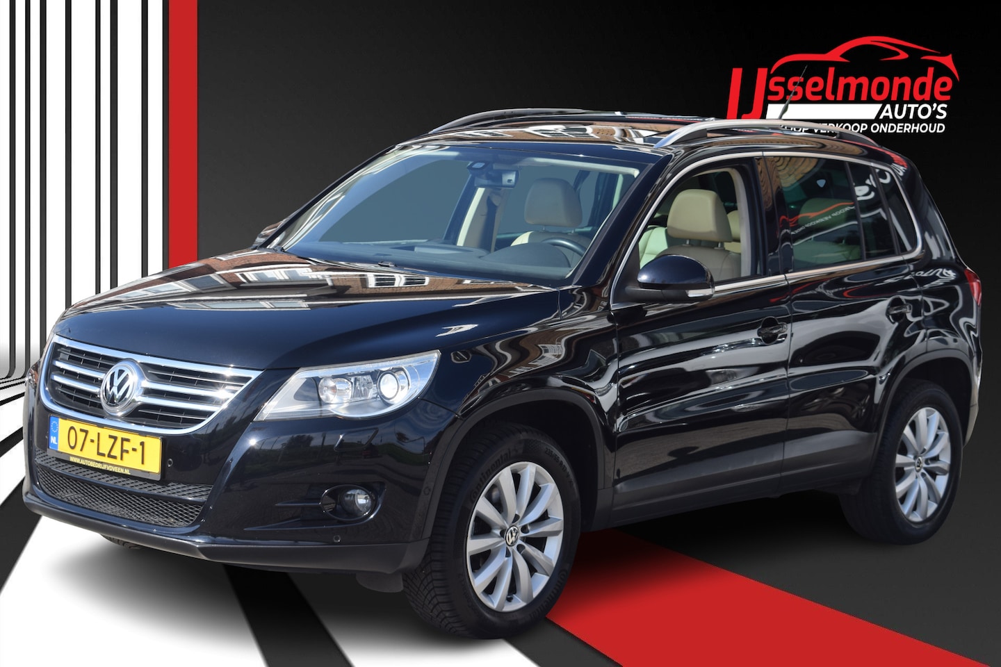 Volkswagen Tiguan - 1.4 TSI Sport&Style PANODAK/LEER/PDC/NAVI - AutoWereld.nl