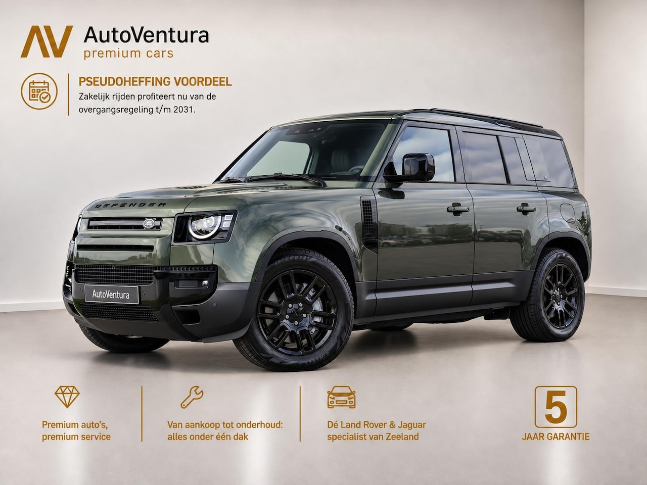 Land Rover Defender 110 - 2.0 P300e 110 S | Cold Climate | Schuif-/kantel Panorama dak | Trekhaak | NP 104.526 - AutoWereld.nl