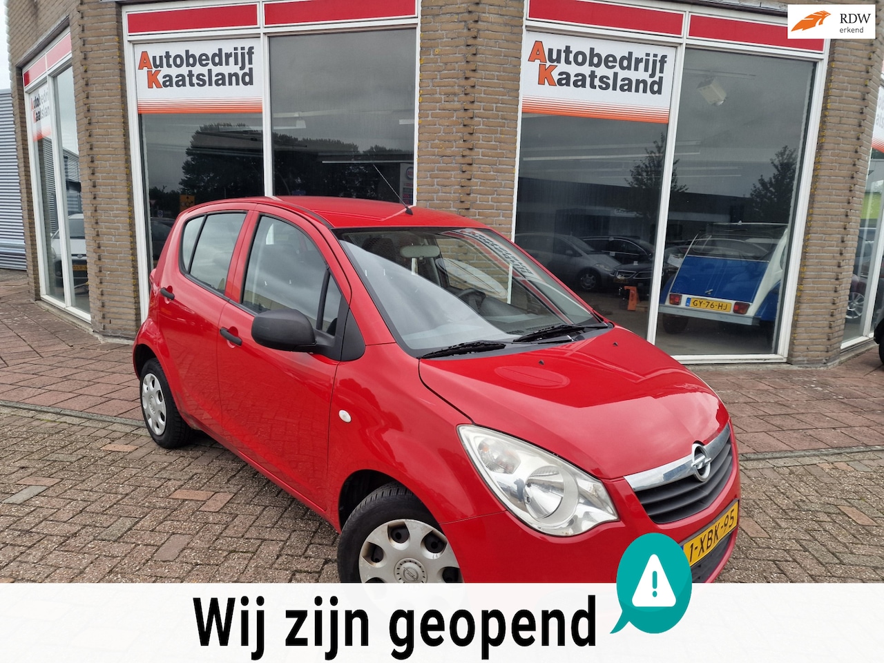 Opel Agila - 1.0 Essentia - Stuurbekrachtiging - NIEUWE APK - - AutoWereld.nl