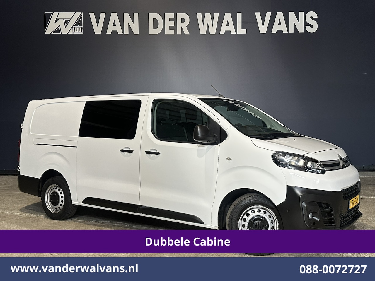 Citroën Jumpy - 2.0 BlueHDI 123pk L3H1 Dubbele Cabine Euro6 Airco | 6-Zits | 2x Zijdeur | Camera | Navigat - AutoWereld.nl