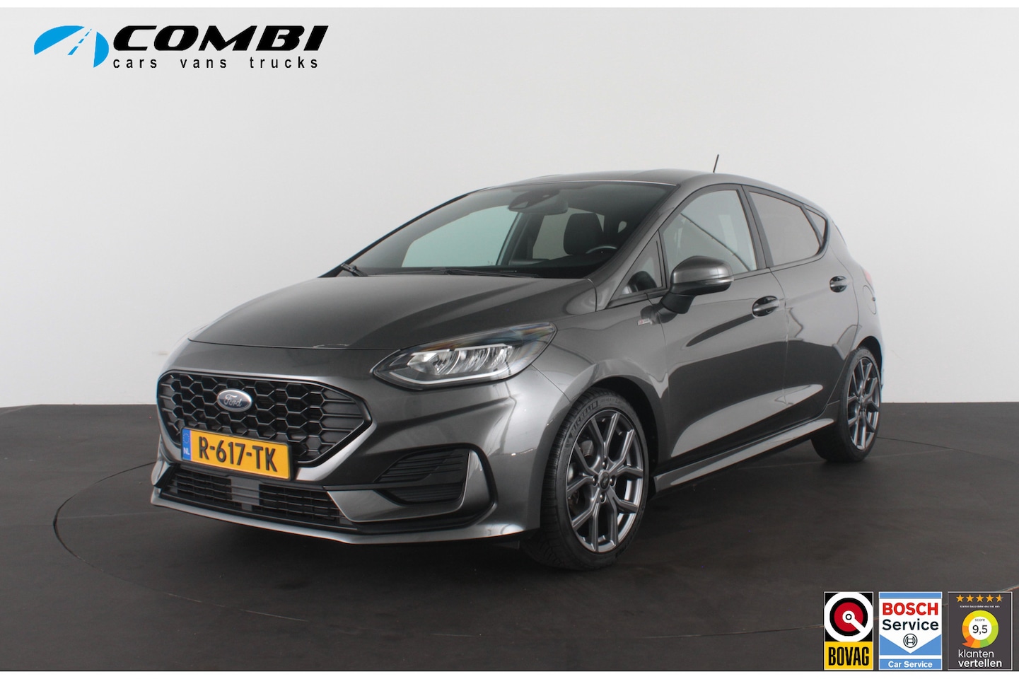 Ford Fiesta - 1.0 EcoBoost Hybrid ST-Line Parkeersensor achter/Cruise control/17-inch lichtmetalen velge - AutoWereld.nl