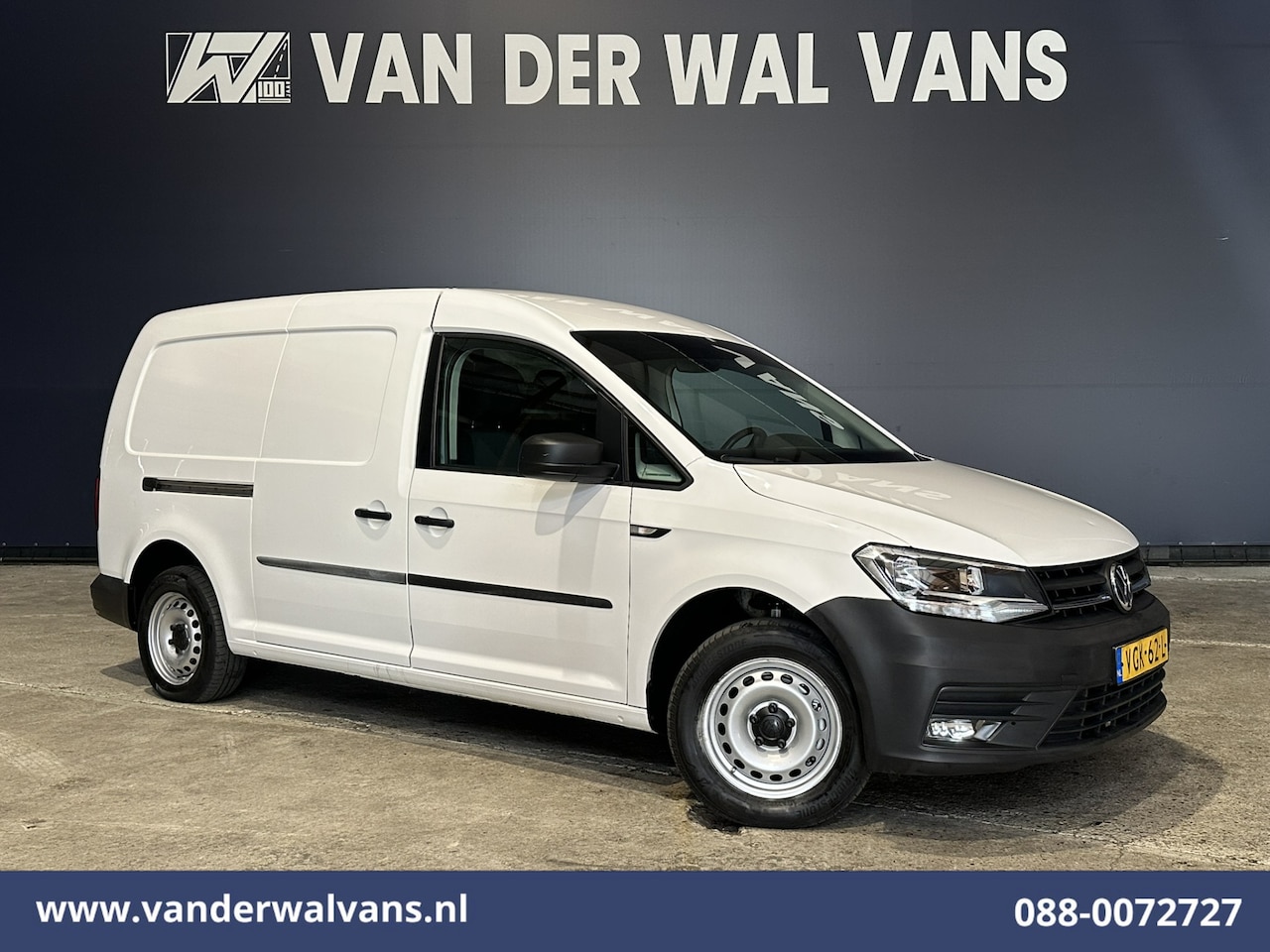 Volkswagen Caddy - 2.0 TDI L2H1 Euro6 Airco | Navigatie | Apple Carplay | Cruisecontrol | LED Android Auto, V - AutoWereld.nl