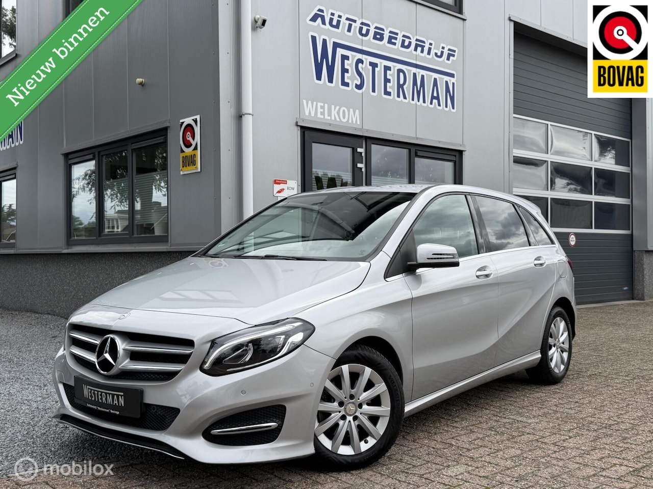 Mercedes-Benz B-klasse - 180 Ambition Cruise Navi Trekh. Lmv+4-S banden etc. - AutoWereld.nl