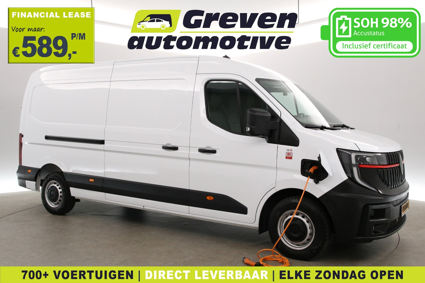 Renault Master E-Tech - Long Range 87 kWh L3H2 | Snelladen | SOH 98% | Clima | Camera | Virtual | 3 Zits | Cruise - AutoWereld.nl
