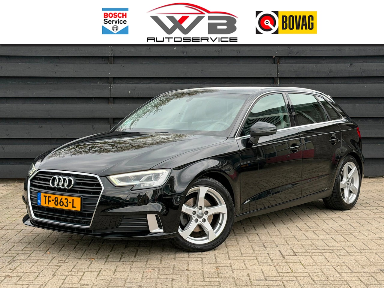 Audi A3 Sportback - 1.0 TFSI Sport LED I Navigatie I Parkeers - AutoWereld.nl