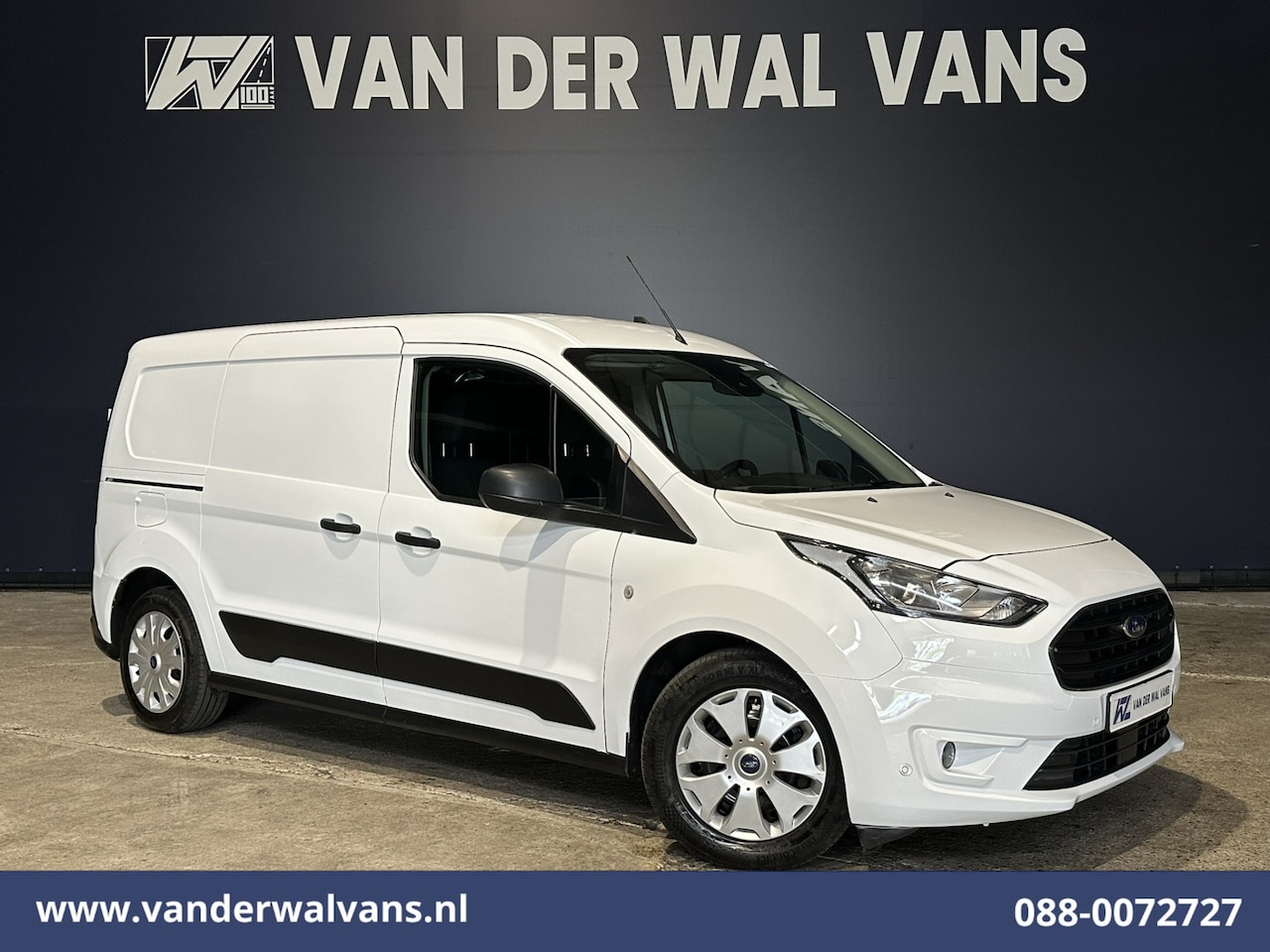 Ford Transit Connect - 2.0 TDCI 120pk L2H1 Euro6 Airco | Camera | Navigatie | Android Auto | Stoelverwarming | Ve - AutoWereld.nl