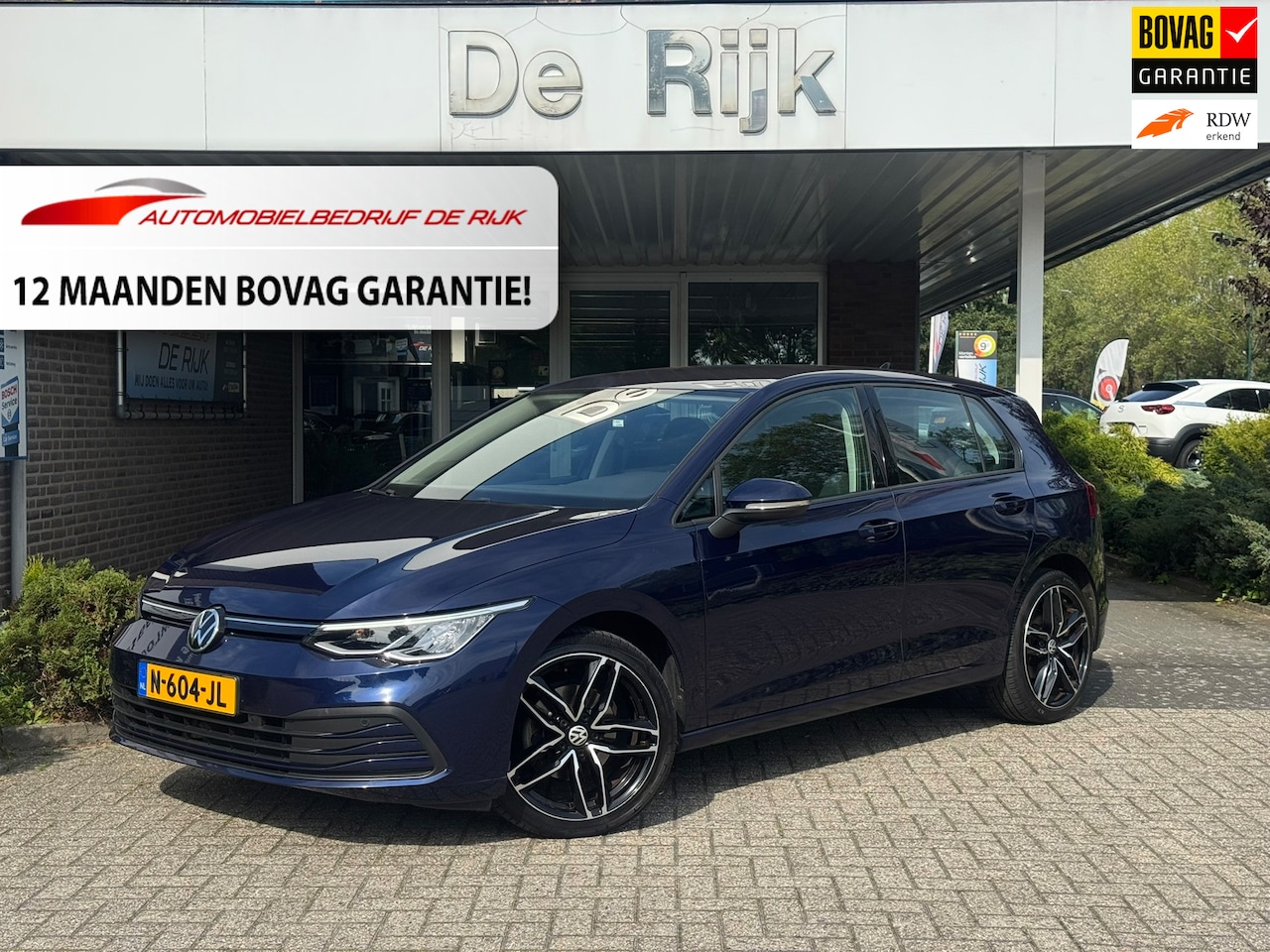 Volkswagen Golf - 1.5 eTSI Style | Navi, Carplay/Android, PDC, ACC, Stoel+Stuurverw., Sfeerverl., 18'' LMV | - AutoWereld.nl