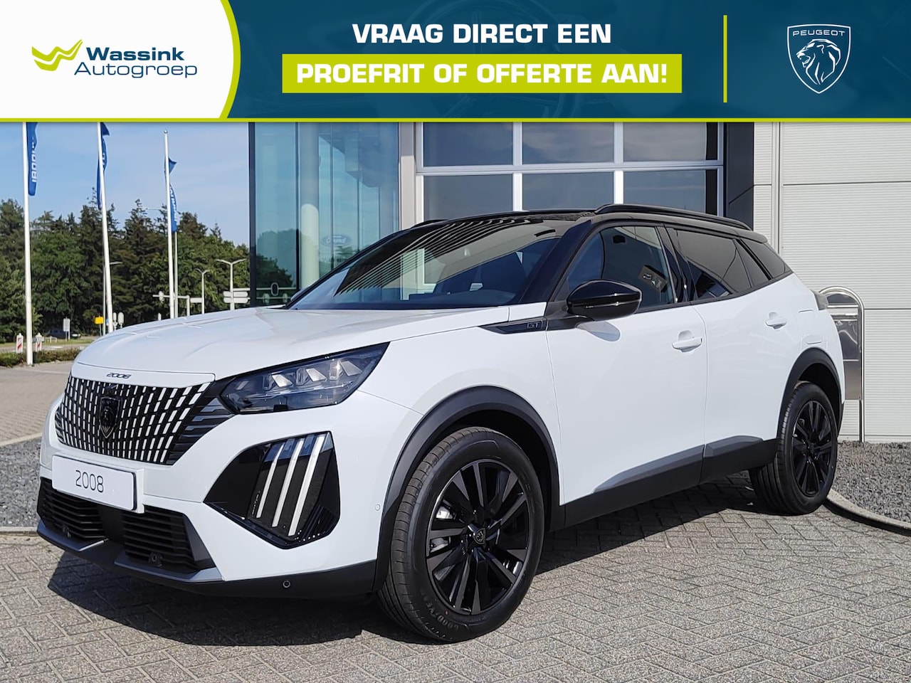 Peugeot 2008 - 1.2 Hybrid 145 GT Voorraad voordeel | Navigation pack | 18 inch velgen | Drive assist plus - AutoWereld.nl