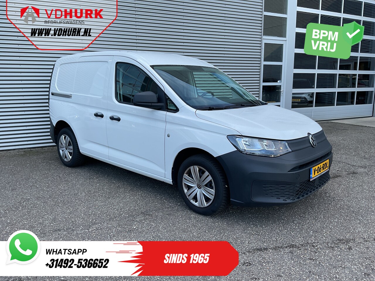 Volkswagen Caddy Cargo - 2.0 TDI 100 pk Carplay/ Airco/ Navi/ Cruise/ PDC/ Trekhaak - AutoWereld.nl