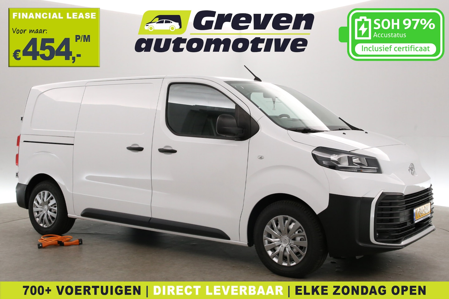 Toyota ProAce Electric Worker - 75 kWh Long Range L2H1 | NIEUW | Snelladen | SOH 97% | Virtual | Airco | Camera | Cruise | - AutoWereld.nl