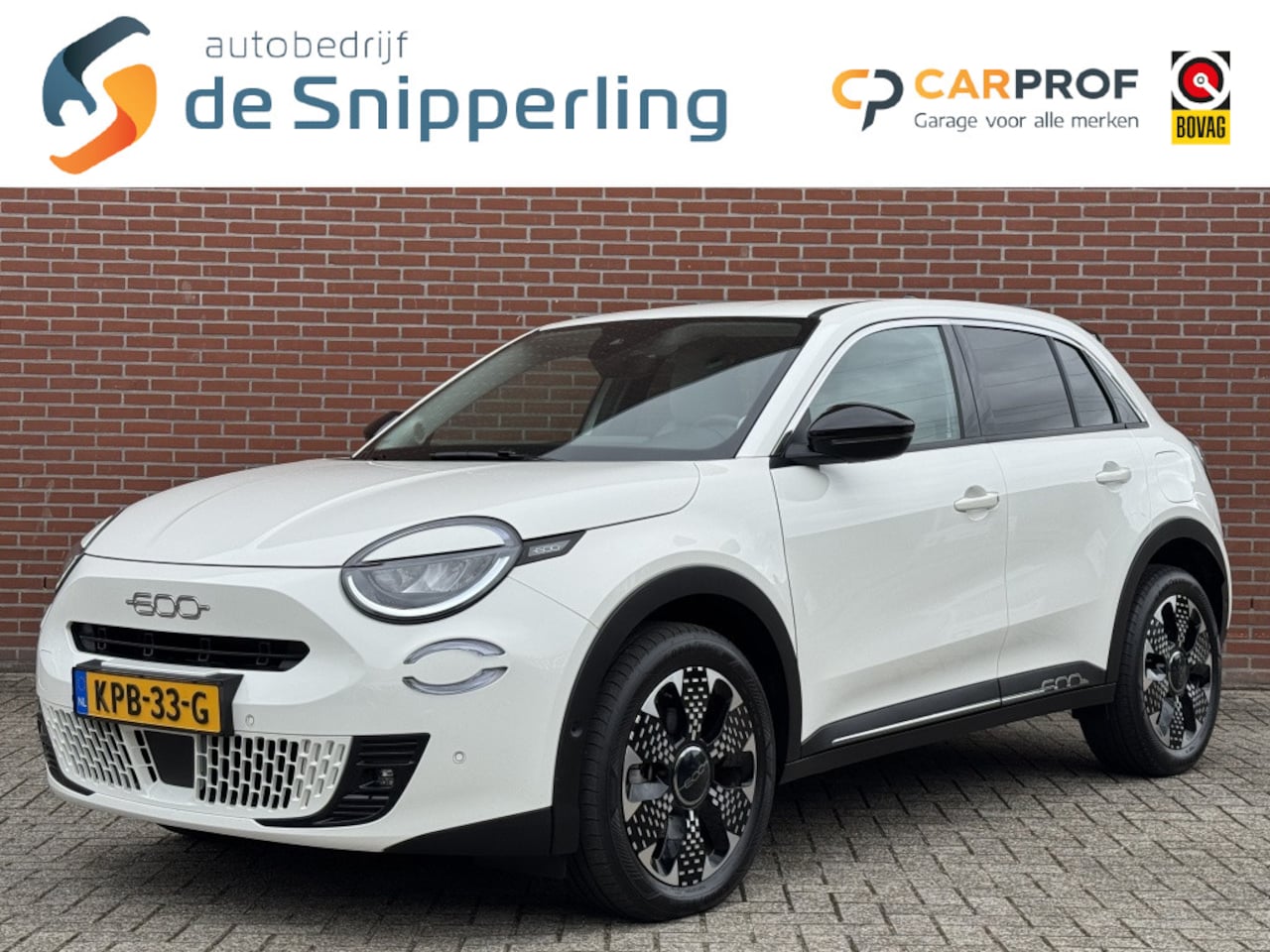 Fiat 600 - 1.2 Hybrid La Prima NAV ADAP-CRUISE CAMERA STOELVW CARPLAY LMV - AutoWereld.nl