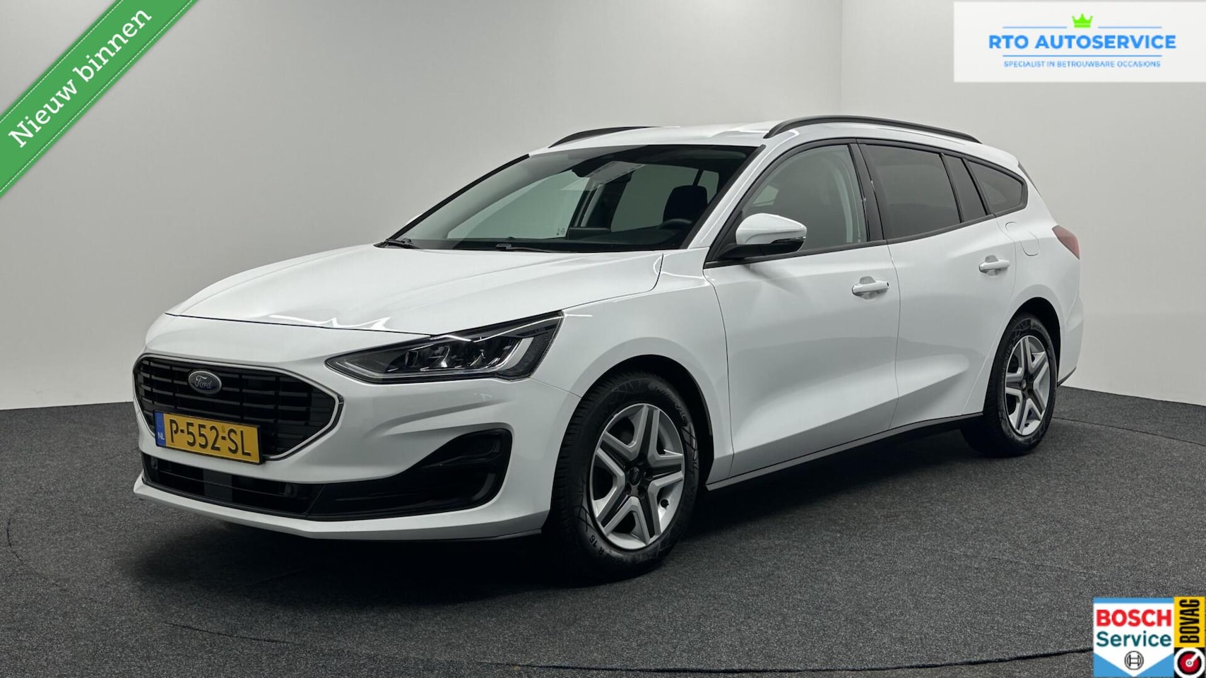 Ford Focus Wagon - 1.0 EcoBoost Connected CARPLAY NAVI CRUISE STUUR/STOELVERWARMING. - AutoWereld.nl