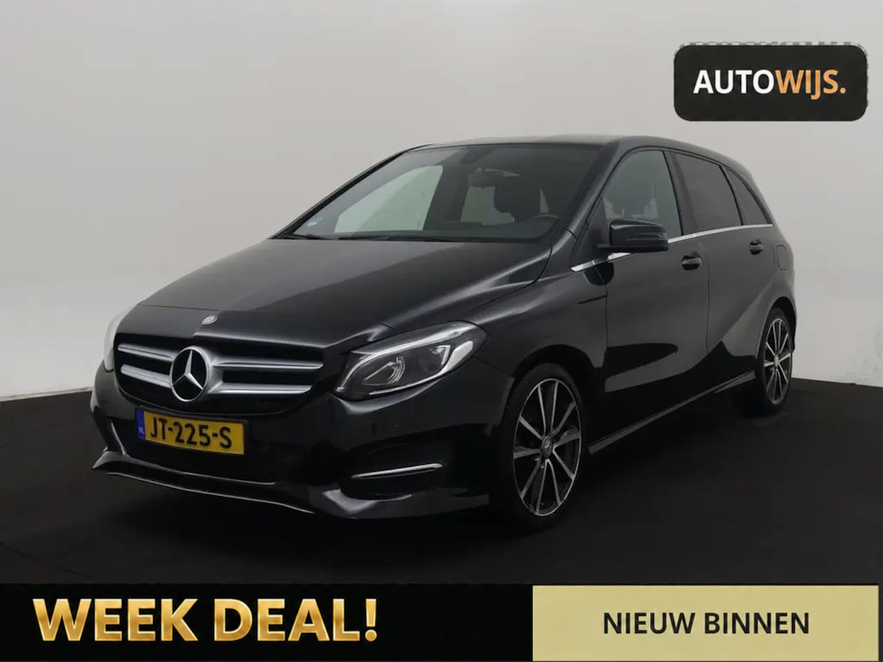 Mercedes-Benz B-klasse - 180 Ambition|NL AUTO|NAVI|LED|FACELIFT|114DKM|DEALER ONDERHOUDEN - AutoWereld.nl
