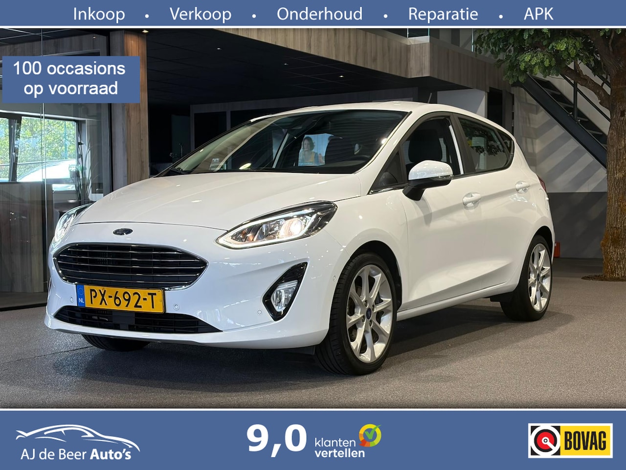 Ford Fiesta - 1.0 EcoBoost Titanium Camera | Airco | Cruise control adaptief - AutoWereld.nl