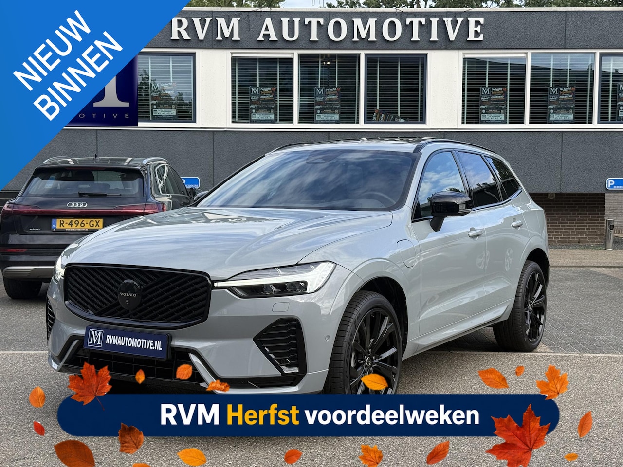 Volvo XC60 - 2.0 T8 Plug-in hybrid AWD Plus Black Edition VAN 58.900:,- VOOR:54.877,- UW HERFSTVOORDEEL - AutoWereld.nl