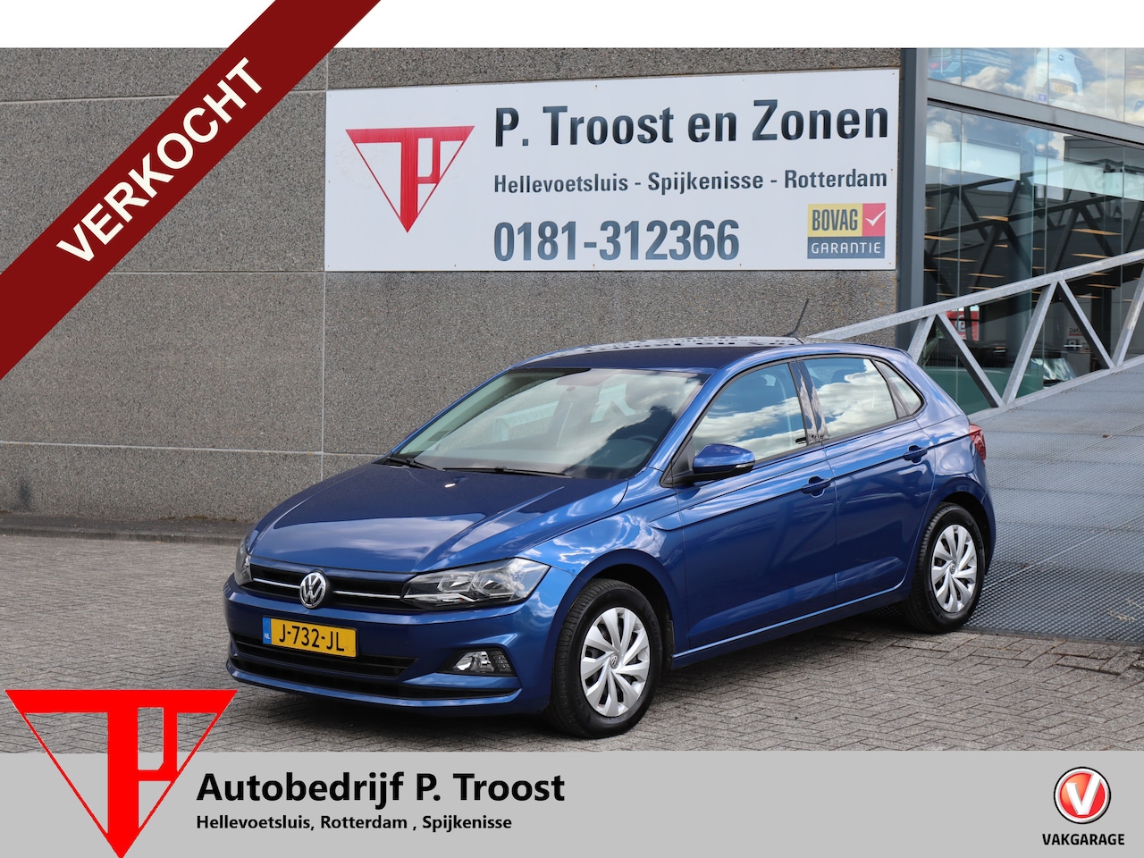Volkswagen Polo - 1.0 TSI Comfortline Automaat! Apple carplay/Adaptieve cruise control/Navigatie/DAB/Airco - AutoWereld.nl