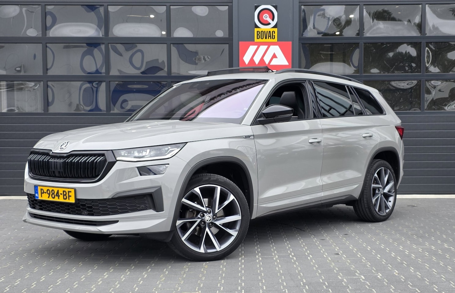 Skoda Kodiaq - 1.5 TSI Sportline Business 7P | FULL OPTION | LEDER | PANO | TREKHAAK | - AutoWereld.nl