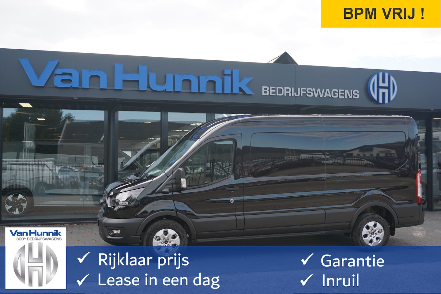 Ford Transit - 350L L3H2 Trend AUT-10 RWD 165PK BPM VRIJ 3.5T Trekhaak, Navi, Adap. Cruise, 360° Cam!! NR - AutoWereld.nl
