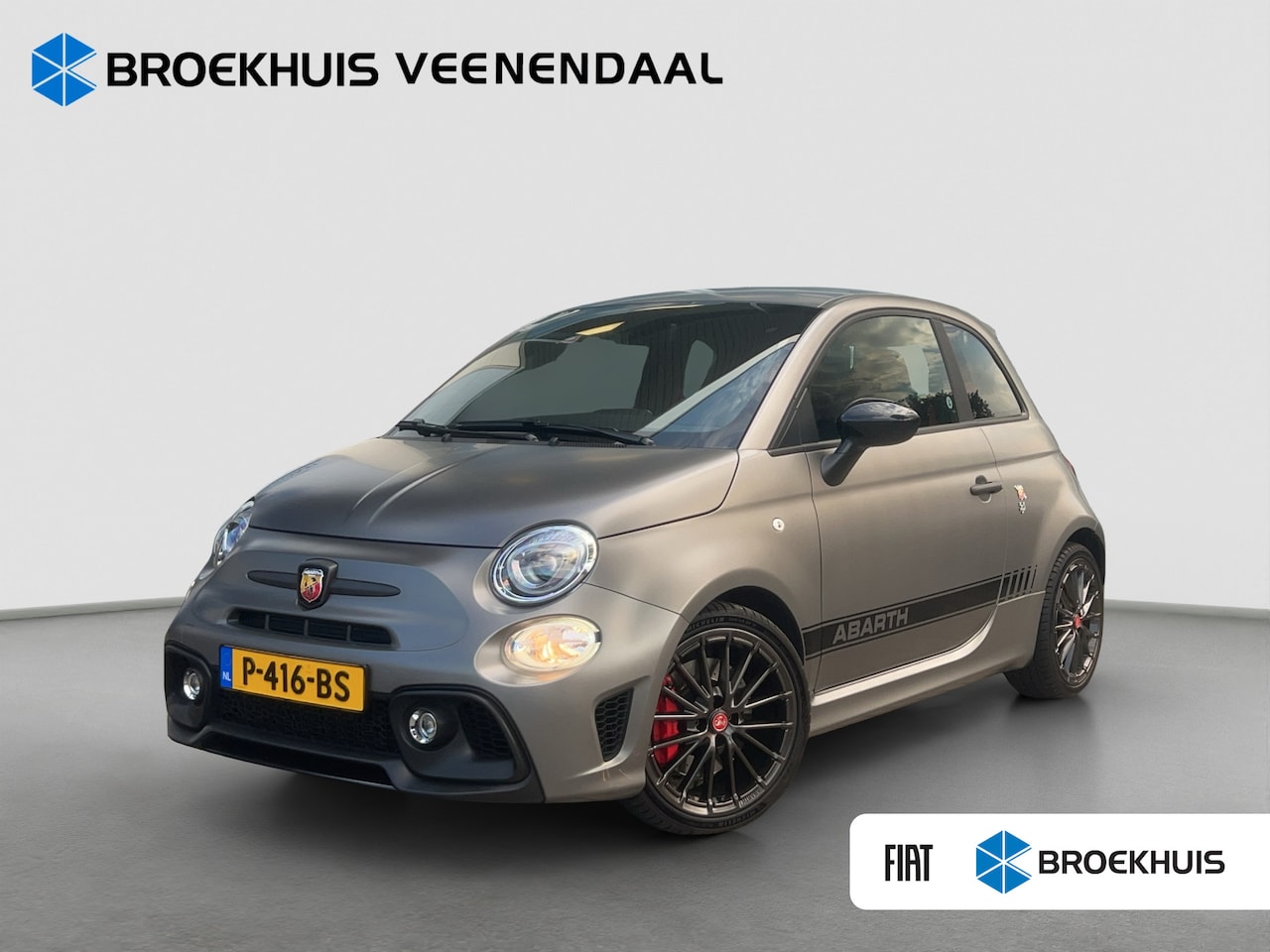 Fiat 500 Abarth - 1.4 T-Jet Competizione | Carbon Kuipstoelen | Akrapovic | Nieuwstaat! | - AutoWereld.nl