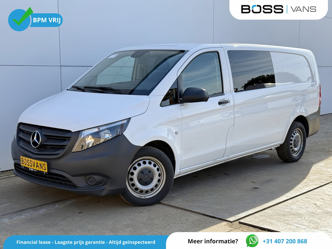 Mercedes-Benz Vito - 114 1.9 CDI DC L3 Dubbele Cabine Mixto Automaat Cruise Control Climate Control Camera Acht - AutoWereld.nl