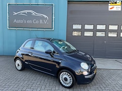 Fiat 500 - 1.2 Lounge Automaat Panoramadak Airco Lm velgen NL Auto NAP Zeer nette staat