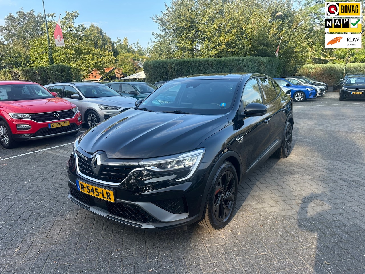 Renault Arkana - 1.6 E-Tech Hybrid 145 R.S. Line , leer , pdc voor en achter , camera , automaat - AutoWereld.nl