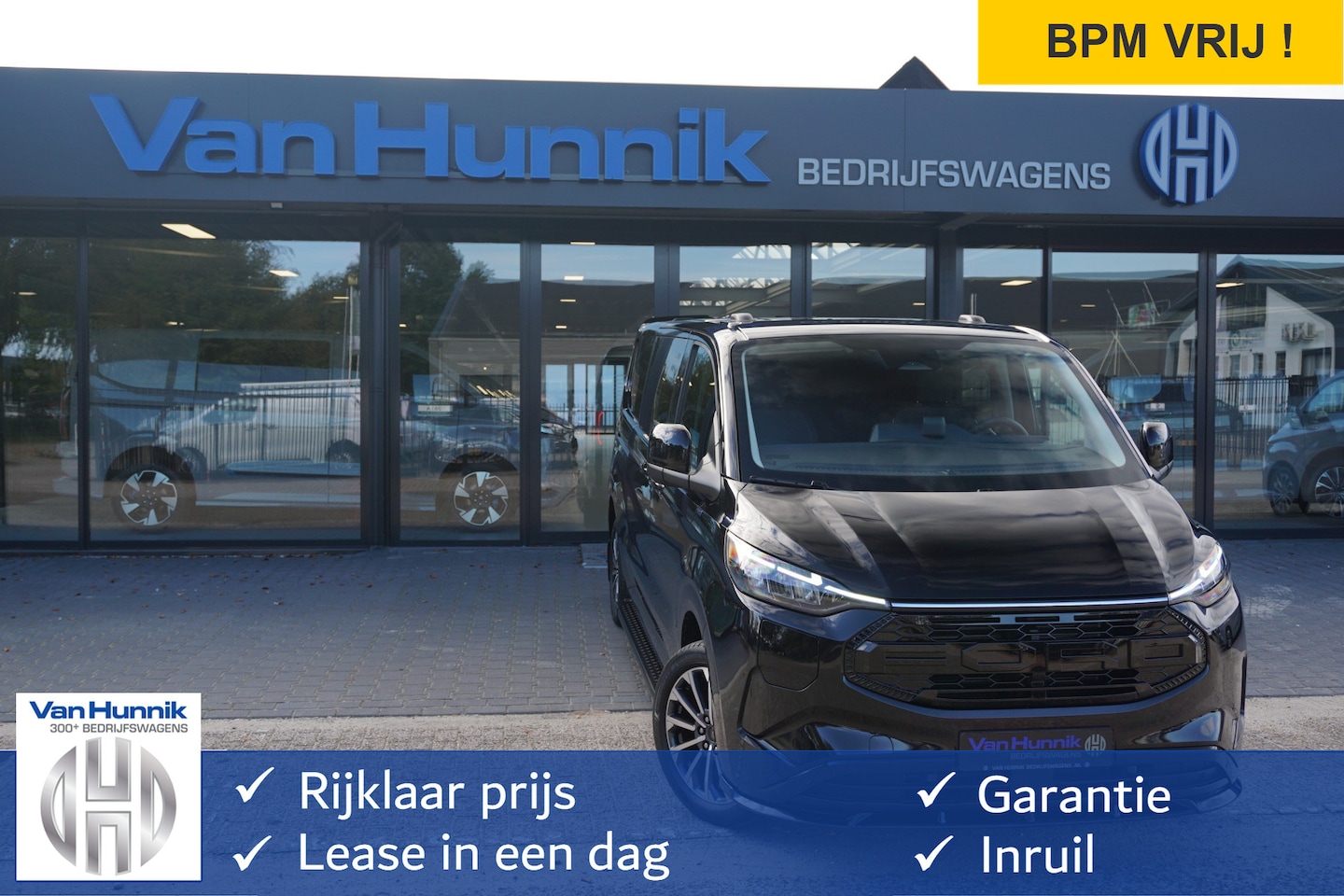 Ford Transit Custom - 340L JWR Edition DC Elektrisch 71 kWh / 218 PK Apple CP/ Android A Camera, 19" LM, Cruise, - AutoWereld.nl