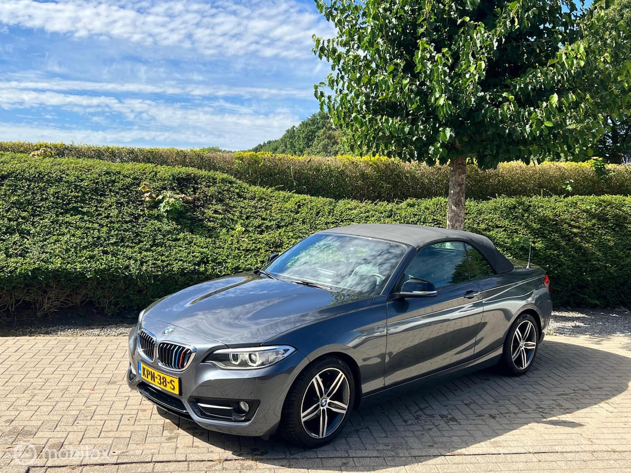 BMW 2-serie Cabrio - 218i M Sport | CarPlay | Leer | Stoelver| PDC - AutoWereld.nl