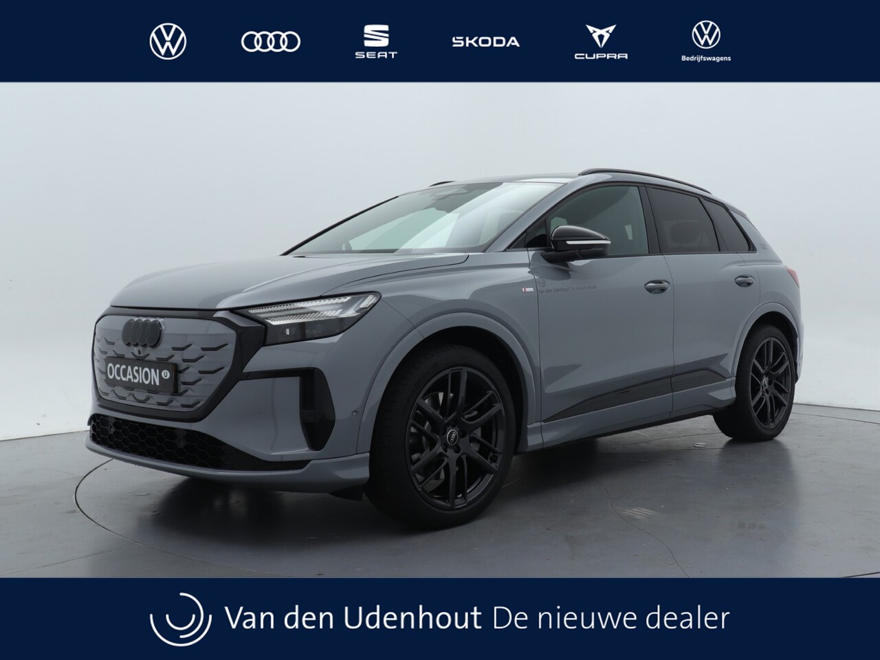 Audi Q4 e-tron - S Edition Quattro Performance 340PK | HUD | Panoramadak | Sonos | 360 camera | - AutoWereld.nl