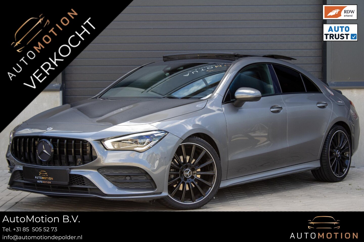 Mercedes-Benz CLA-Klasse - 180 Premium Plus AMG PANO MEMORY HUD STOELVERWARMING CAMERA DIFFUSER BURMESTER - AutoWereld.nl