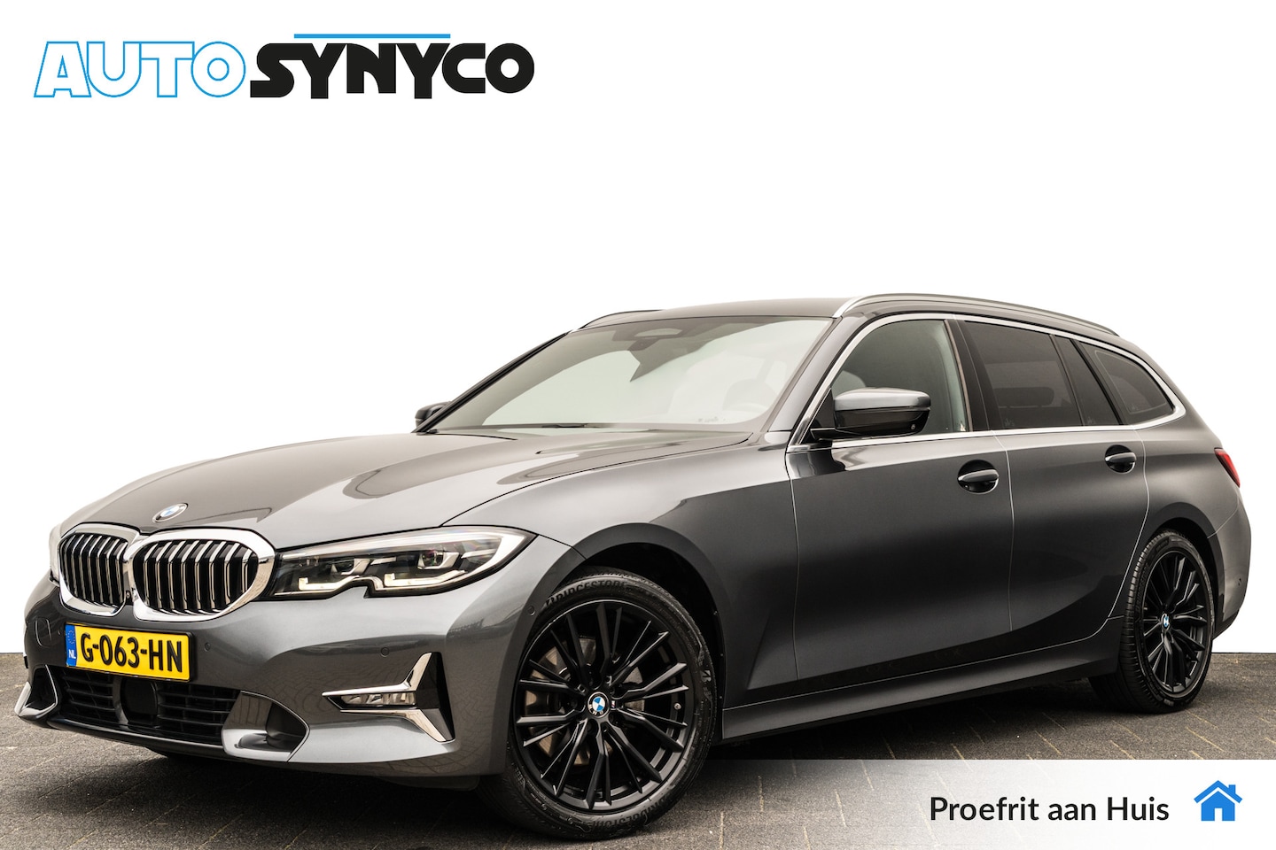BMW 3-serie Touring - 320d Aut. High Executive | Trekhaak | Leder | LED | Org. NL | 360 Camera | HUD - AutoWereld.nl