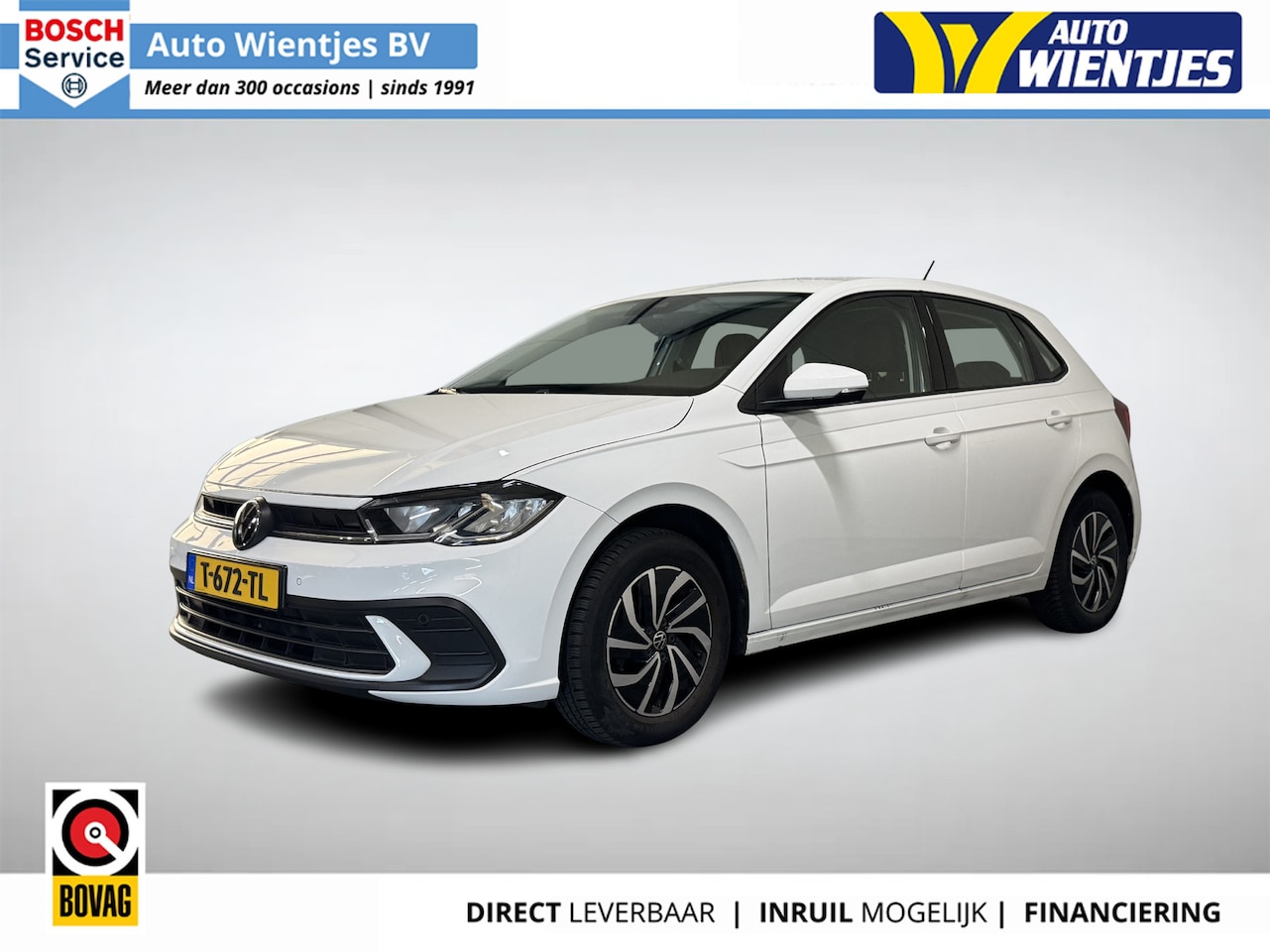Volkswagen Polo - 1.0 TSI | Life Business 5-Drs | Airco | Navi | Carplay | Camera - AutoWereld.nl
