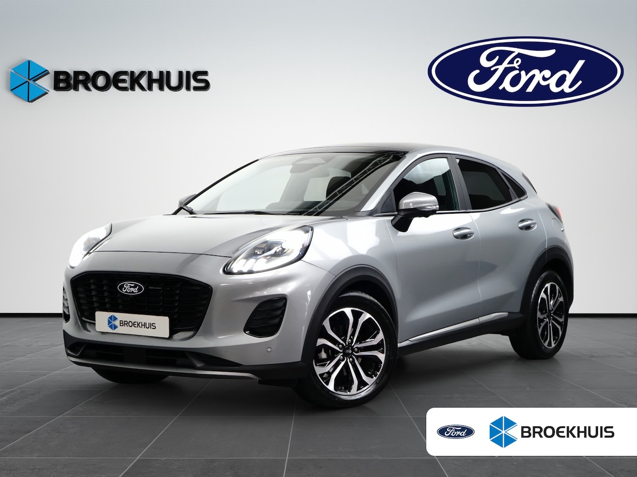 Ford Puma - 1.0 EcoBoost Hybrid Titanium X Automaat | Afn. Trekhaak | Panoramadak | Adaptive Cruise | - AutoWereld.nl