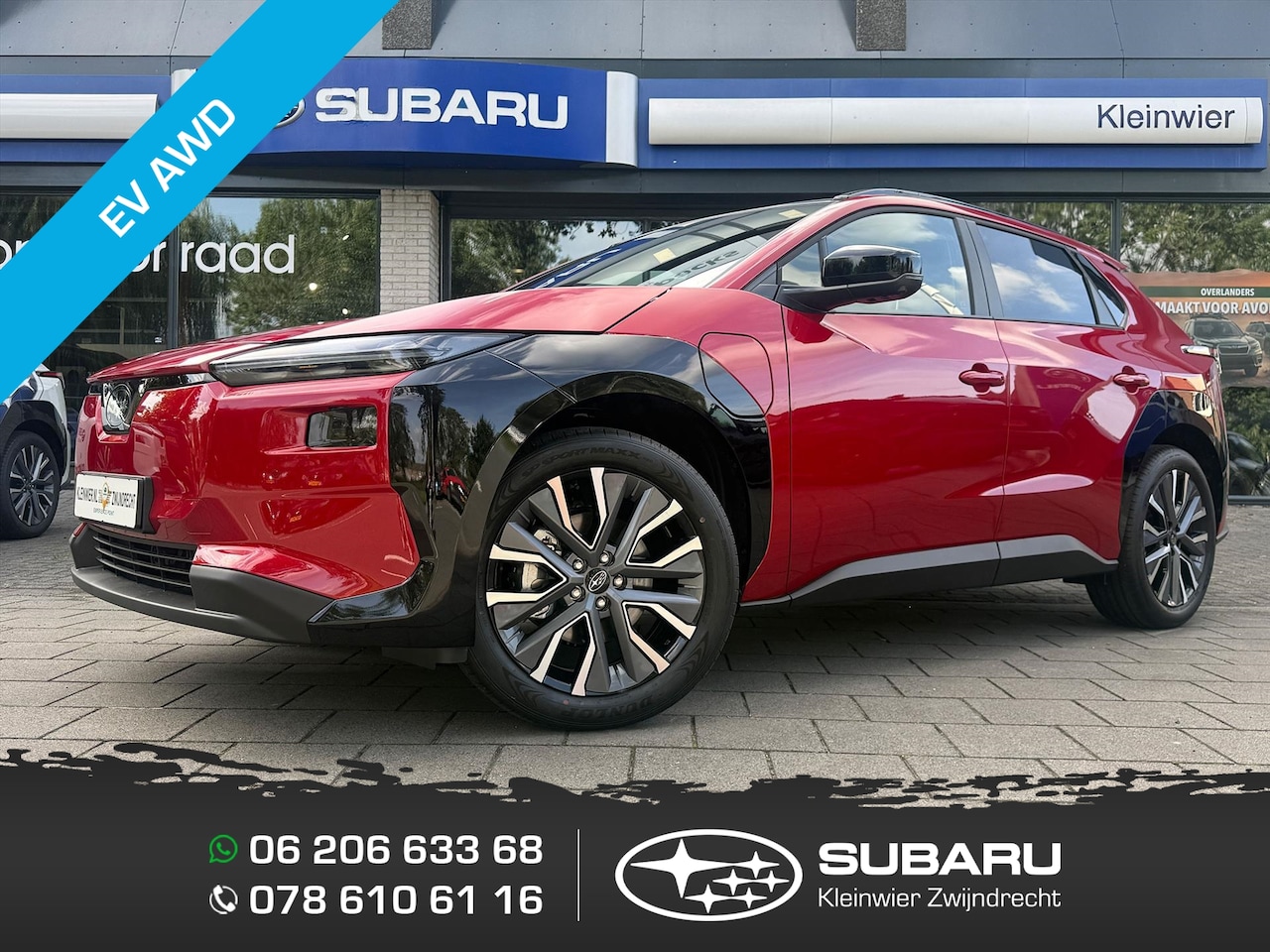 Subaru Solterra - 73.1 kWh 262pk AWD 4E-xperience+ | Emotional Red | Nieuw | 8 jaar fabrieksgarantie - AutoWereld.nl
