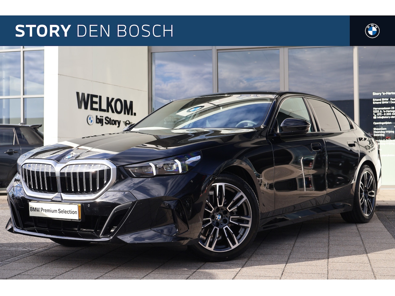 BMW 5-serie - 520i M Sport Automaat / Comfort Access / Achteruitrijcamera / Harman Kardon / Adaptieve LE - AutoWereld.nl