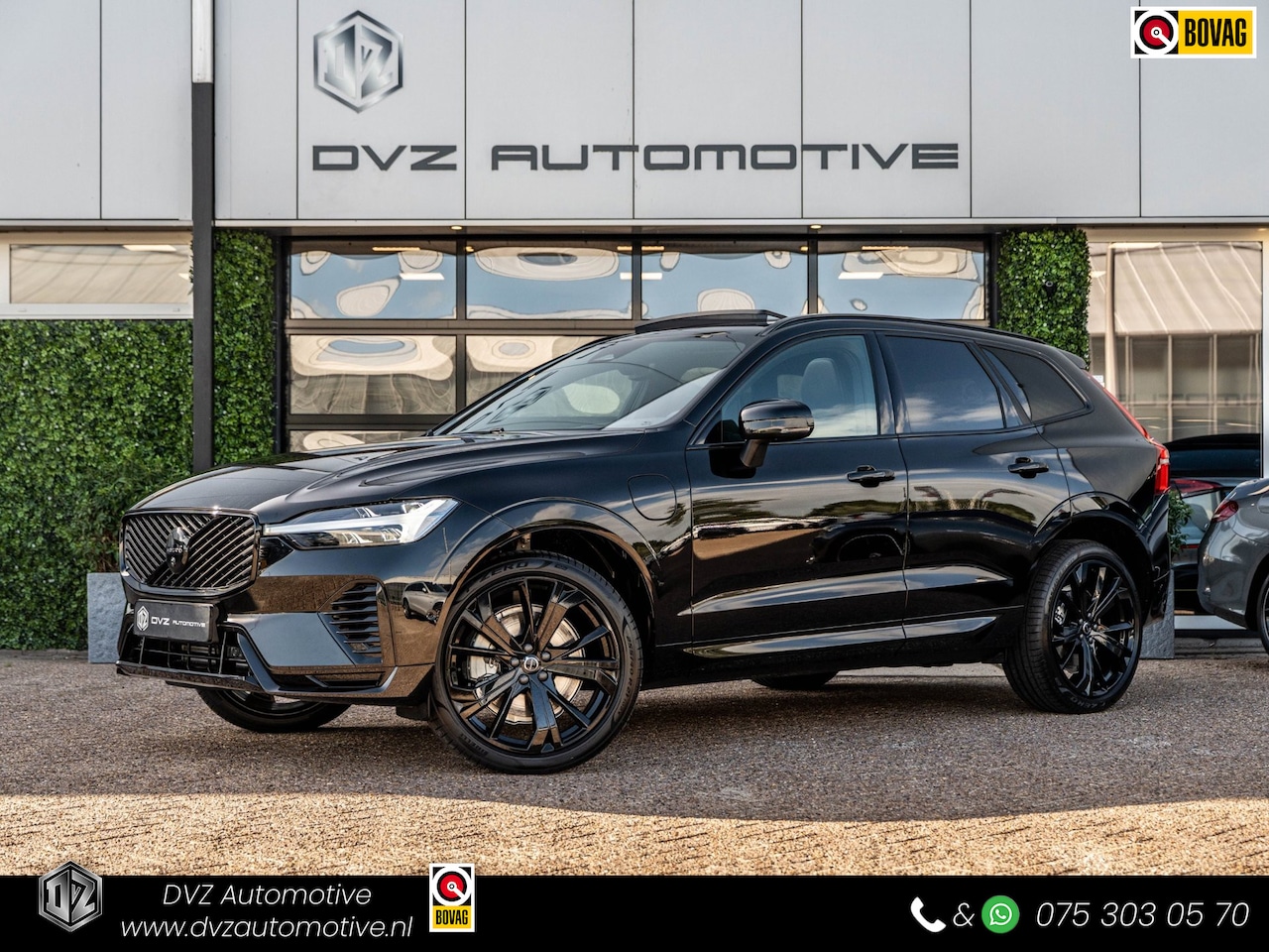 Volvo XC60 - 2.0 T8 Plug-in hybrid AWD Plus Black Ed. | Pano | H/K Sound | Premium Pack | Nieuw | BTW - AutoWereld.nl