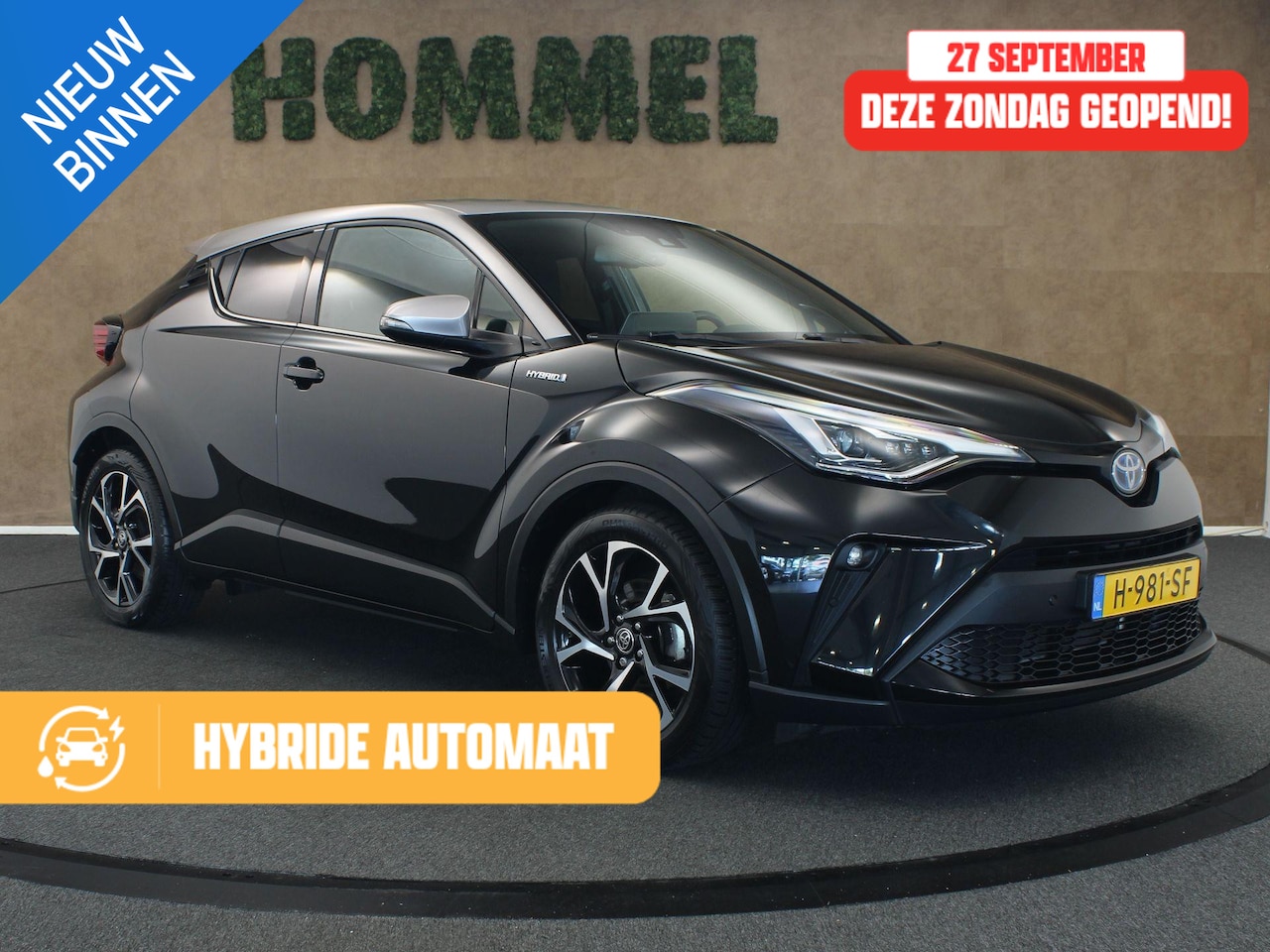 Toyota C-HR - 2.0 Hybrid First Edition - ORIGINEEL NEDERLANDSE AUTO - DEALER ONDERHOUDEN - PARKEERSENSOR - AutoWereld.nl