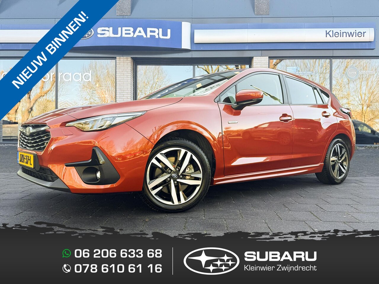 Subaru Impreza - 2.0 E-BOXER 100KW AWD Premium | Schuif/kantel-dak | Vol leder | Groot scherm | 5 jaar fabr - AutoWereld.nl