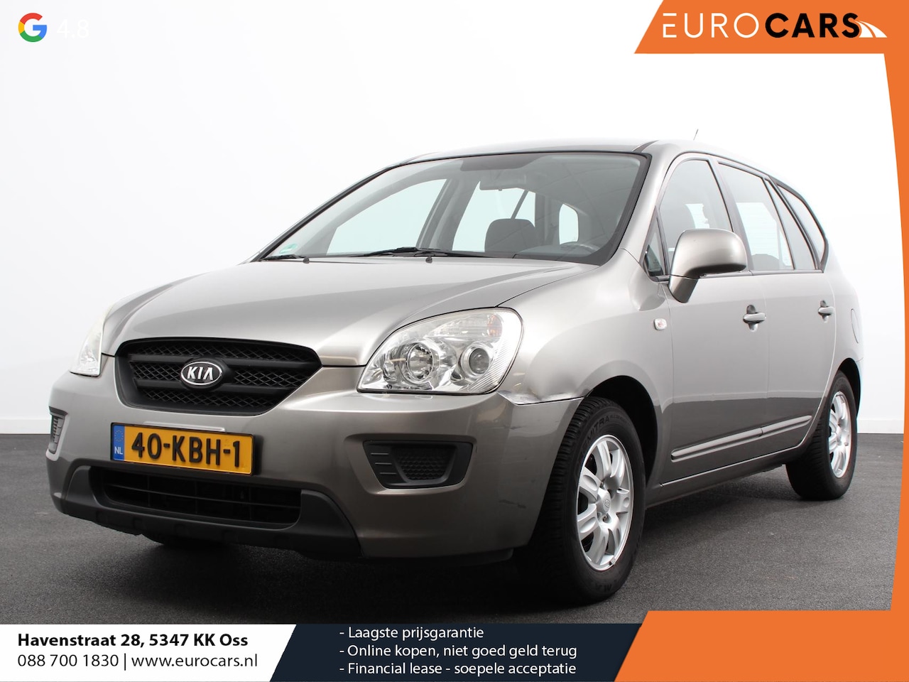Kia Carens - 2.0 CVVT X-tra Airco Trekhaak Lichtmetalen velgen Racdio/cd Electrisch pakket Handel/Expor - AutoWereld.nl