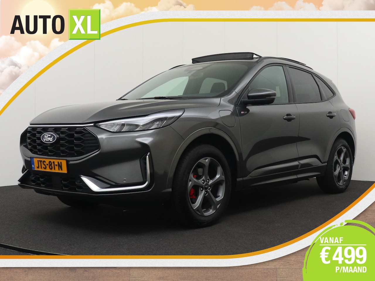 Ford Kuga - 2.5 PHEV Aut. ST-Line X Pano-Dak AGR-Stoel Elek. Trekhaak - AutoWereld.nl