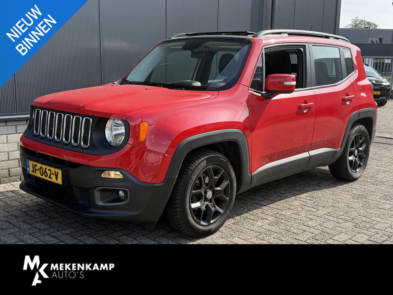 Jeep Renegade - 1.4 MultiAir Freedom 17"/Panoramadak/Trekhaak/Camera/Keyless - AutoWereld.nl