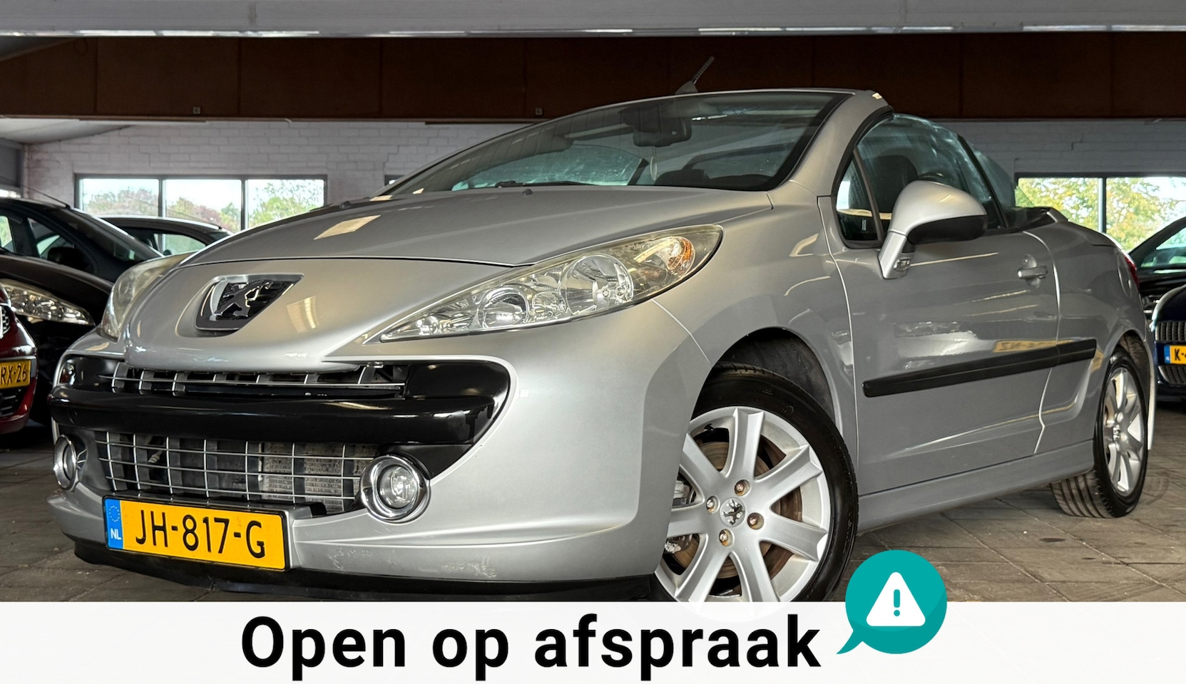Peugeot 207 CC - 1.6 VTi|APK05-27|Leder|Airco|LMV|PerfectOH|Hardtop| - AutoWereld.nl