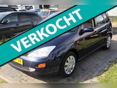Ford Focus - 1.6-16V Ghia Dagtopper Nu €995, - 5-Deurs Airco 166.000km NAP APK juli 2027 Notenhout Trek