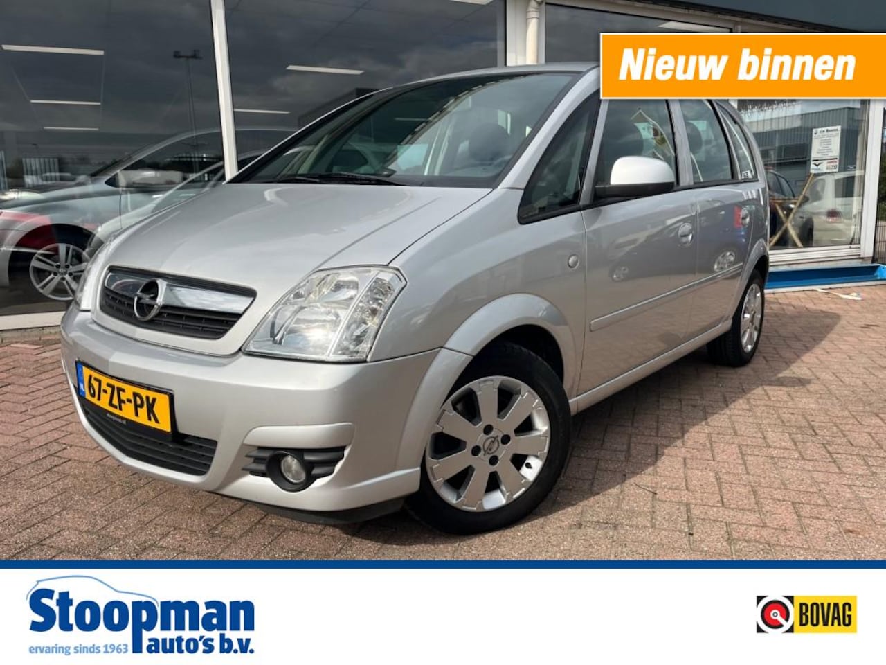Opel Meriva - 1.6 16V Temptation Airco Cruise LMV Radio/cd - AutoWereld.nl